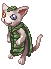 Leaf Cat Gif